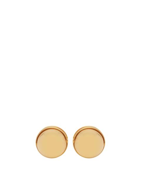 Alaïa Golden Sphere Earrings