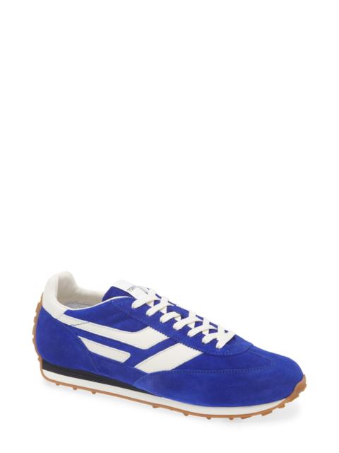 TOM FORD TOM FORD Mick Mixed Media Sneaker in 5V006 E Purple/White/Amber at Nordstrom