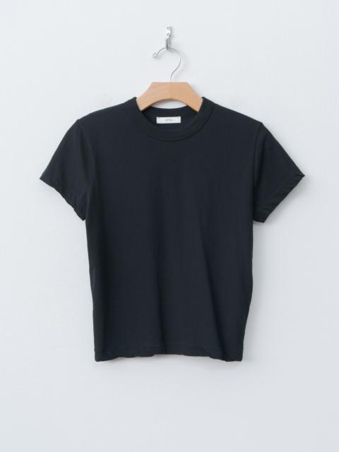 ATON Fresca Single Jersey Tight Fit T-Shirt - Black