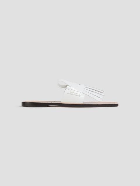 Marni Fringed leather sandals