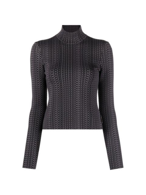 Marc Jacobs monogram compact knit jumper