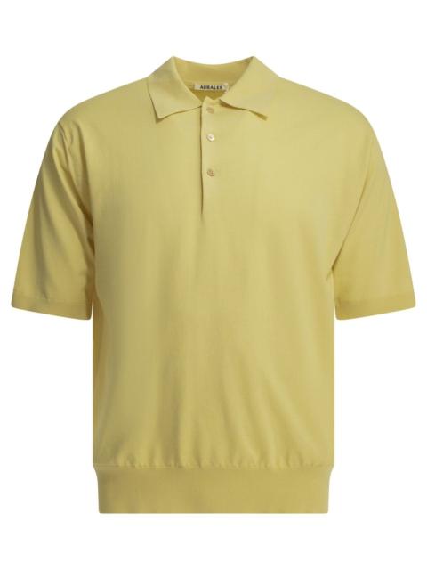 AURALEE Auralee "Giza" Polo shirt with buttons