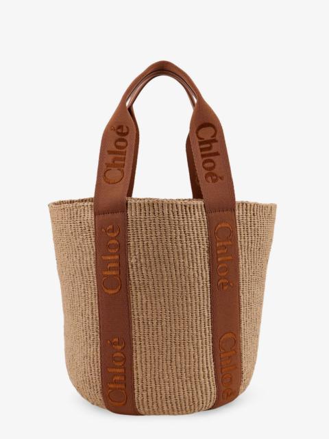 Chloé Chloe' Woody Raffia Shoulder Bag
