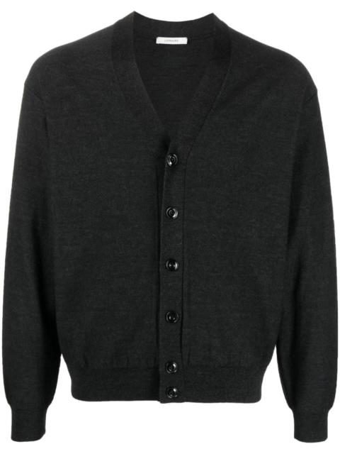 Lemaire Lemaire Men Wool V-Necked Cardigan