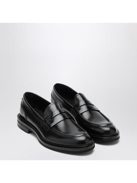 Dolce & Gabbana Dolce&Gabbana Black Brushed Leather Loafer Men