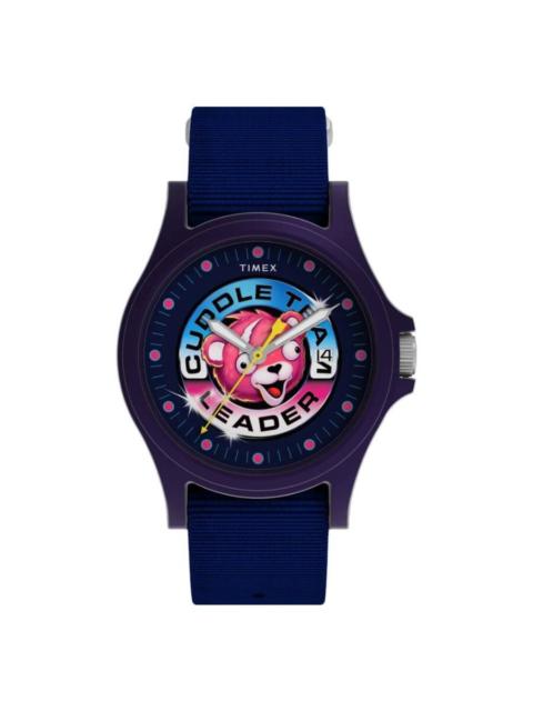 Other Designers Timex X Fortnite Acadia Quartz Blue Dial Men's Watch TW2Y46200