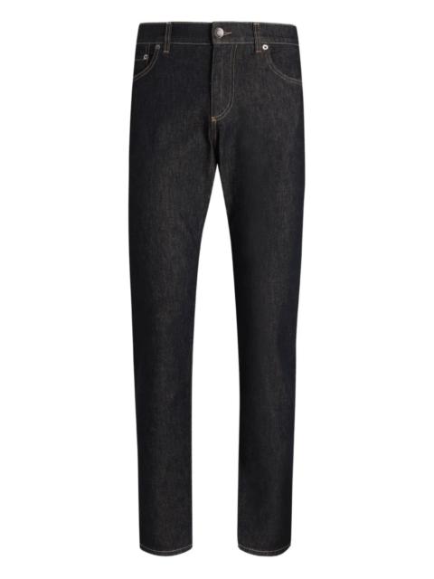 Dolce & Gabbana Dolce & Gabbana Men Jeans With Logo Plaque