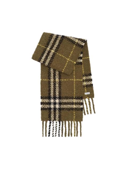 Burberry Burberry Women Check Boucle' Scarf