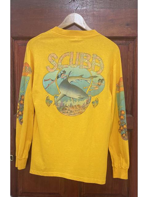 Other Designers Vintage 80s Scuba Panda Intl Inc Long Sleeve T-shirt