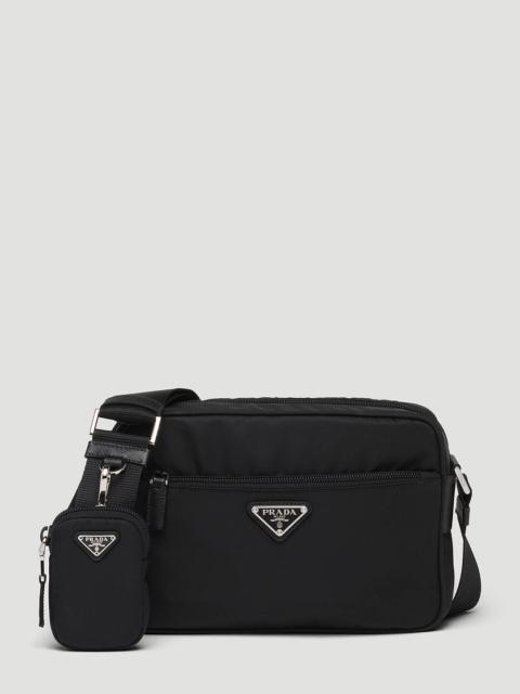 Prada Re-Nylon and Saffiano Leather Shoulder Bag