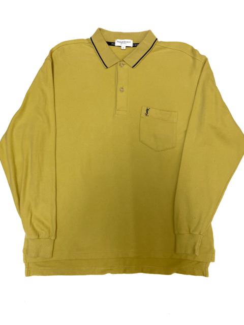 Other Designers Ysl Pour Homme - VINTAGE 90's YVES SAINT LAURENT YSL LONG SLEEVE SHIRT