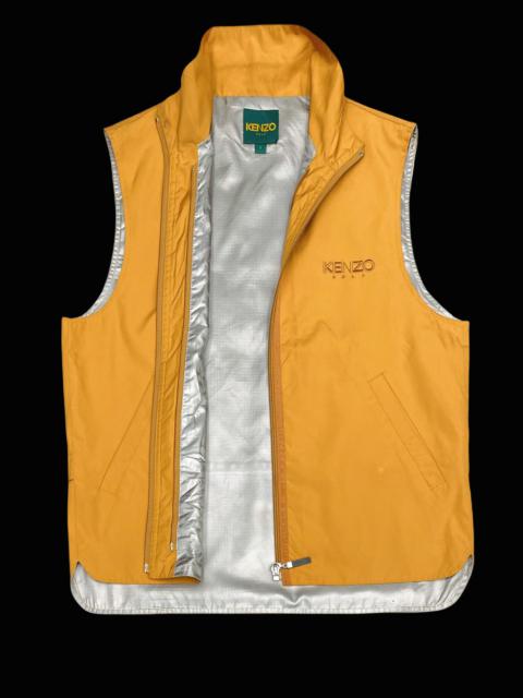 Other Designers Vintage - VINTAGE KENZO GOLF WAISTCOAT NYLON VEST
