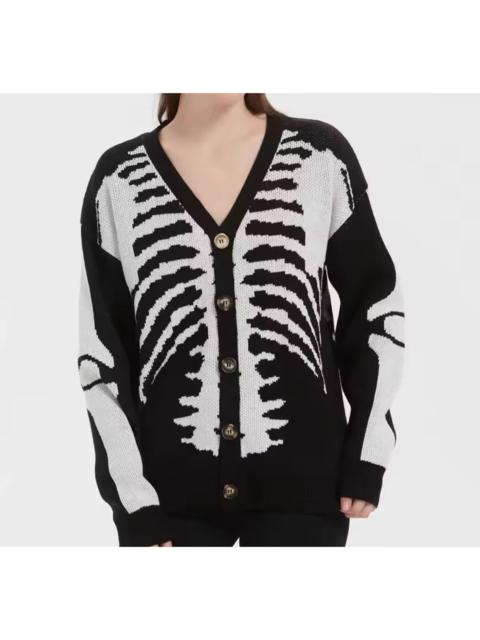 Other Designers Japanese Brand - Skeleton Print Cardigan
