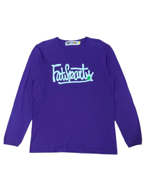 Other Designers Japanese Brand - RARE! FAT TOKYO "FAT SPORT" SPELL OUT L/SLEEVE CREWNECK