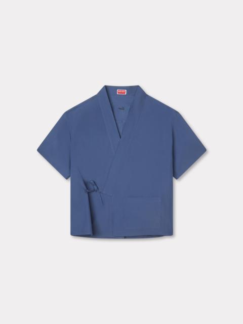KENZO Kimono short sleeve shirt in cotton
