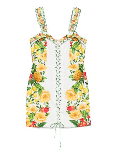 FARM RIO Picnic Flowers minidress
