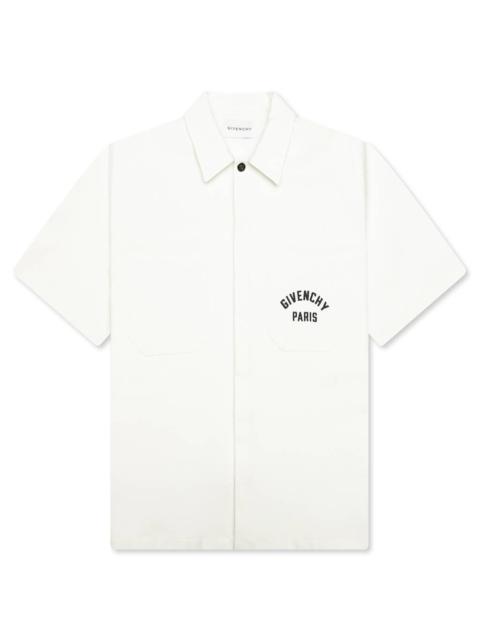 Givenchy PARIS PATCH POCKET SHIRT - IVORY