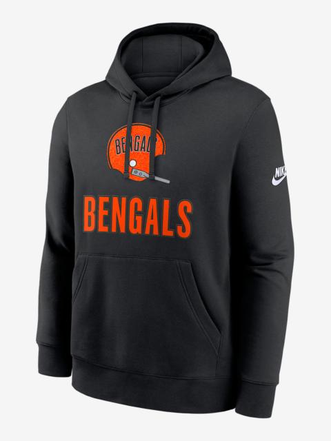 Nike Cincinnati Bengals Best Season Rewind Club Men's Nike NFL Pullover Hoodie