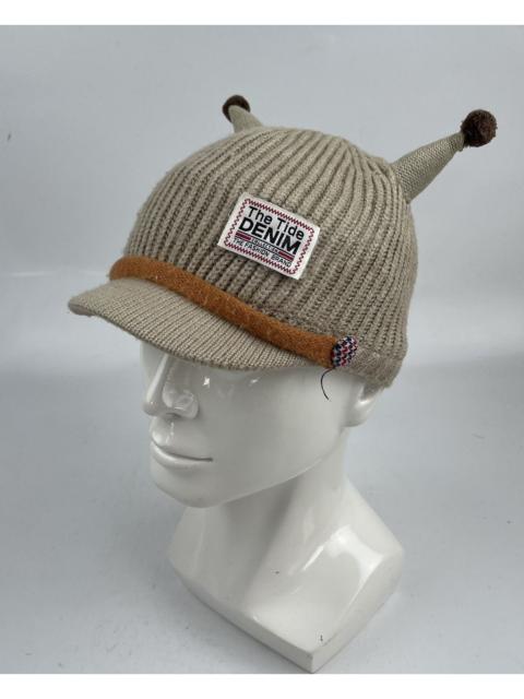 Other Designers Japanese Brand - very rare stretchable hat with horn tc28