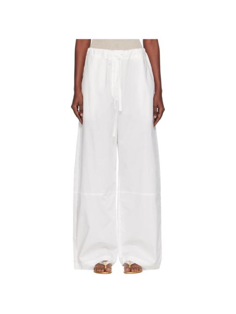 Paris Georgia White Elemental Uma Trousers