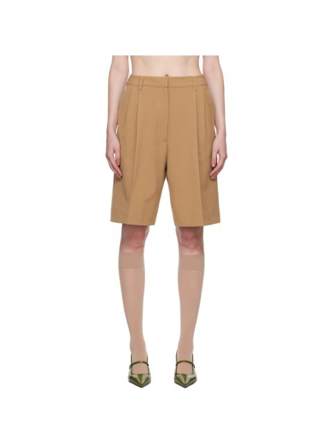 beaufille SSENSE Exclusive Tan Hugo Shorts