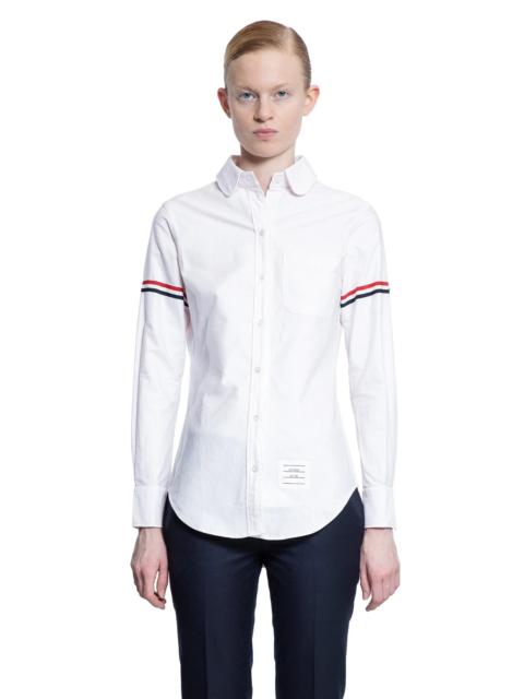 Thom Browne Oxford-Armband-Round-Collar-Shirt