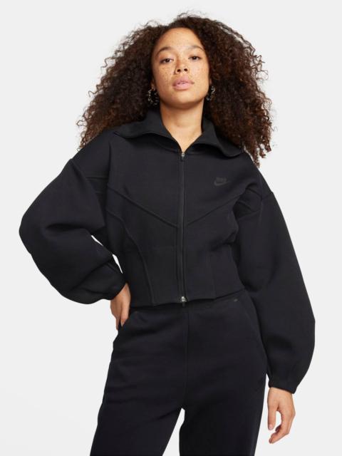 Nike WOMEN'S NIKE SPORTSWEAR TECH FLEECE LOOSE FULL-ZIP TRACK JACKET