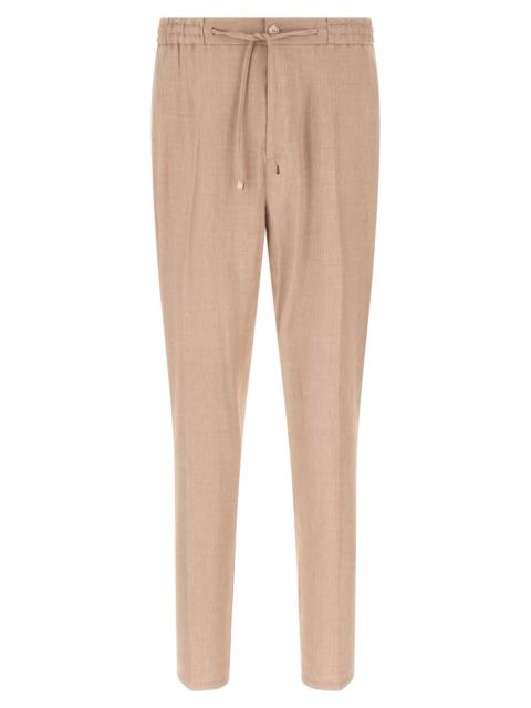 Etro Etro Men Flamed Linen Joggers