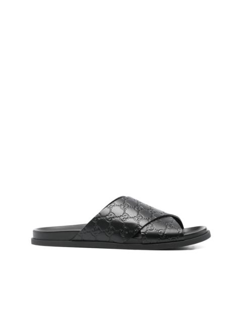GUCCI Gucci Black Sandals Men