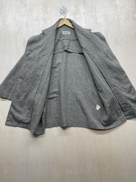 Issey miyake plantation long coat jacket