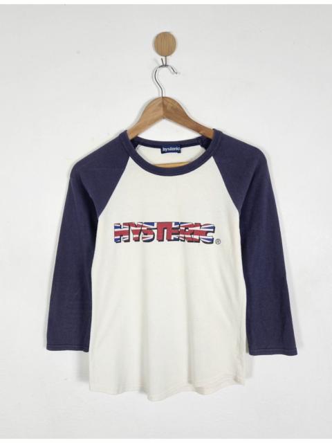 Hysteric Glamour Hysteric Glamour Union Jack Raglan Shirt