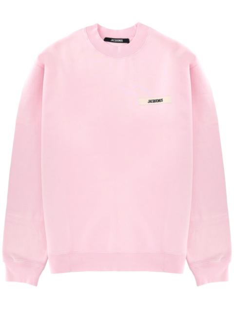 JACQUEMUS Jacquemus Men Grosgrain Logo Sweatshirt