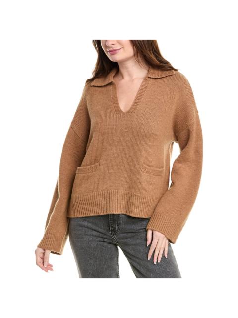 rag & bone rag & bone Danica Wool & Cashmere-Blend Polo Sweater