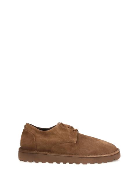 Marsèll Marsèll Sancrispa Alta Suede Derby Shoes Chocolate