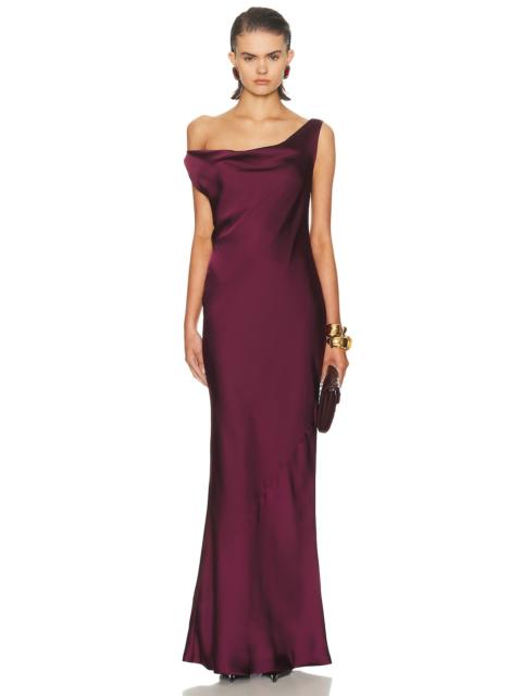 NORMA KAMALI Drop Shoulder Maria Gown