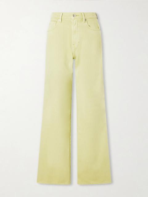 VERONICA BEARD Kasey Mid-rise Wide-leg Jeans