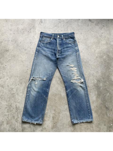 Other Designers Vintage Levi’s 503 Big E Ripped Jeans Selvedge Denim Pants