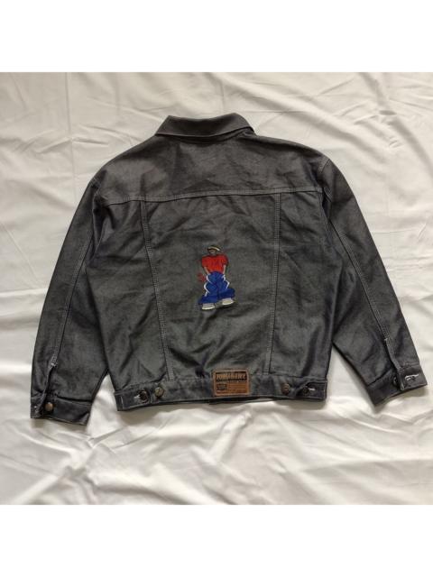 Other Designers Vintage Rap JNCO Style Hip Hop Skate Embroidery Denim Jacket