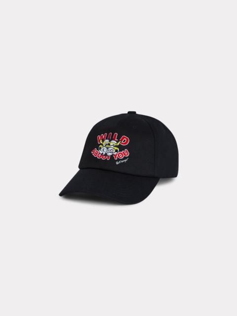 KENZO 'KENZO Wild Tiger' embroidered cap in cotton