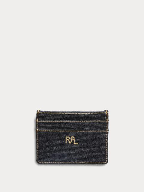 RRL by Ralph Lauren Indigo Denim Card Holder