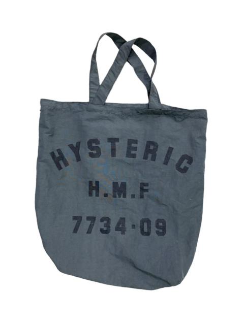 Hysteric Glamour H.M.F 7734-09 Nylon Tote Bag