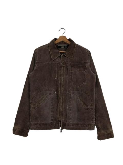 Hysteric Glamour VINTAGE TRUCKER BIKER JACKET CORDUROY BREATHMINT NUMBERNINE