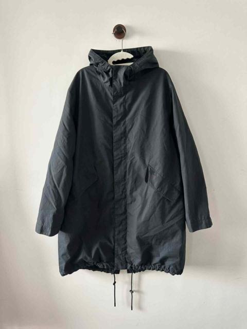 Dior Dior × Stussy Logo Print Black Parka Jacket