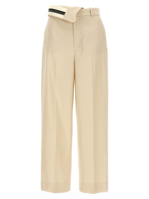 FENDI Fendi Women 'Fendi Roma' Gabardine Trousers