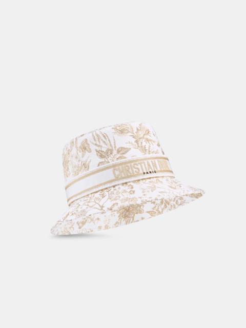 Dior Dior D-Bobby Millefiori Small-Brim Bucket Hat