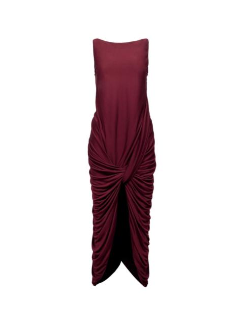 Loewe Draped long dress