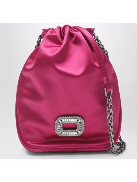 Roger Vivier Roger Vivier Nano Pilgrim Bag In Fuchsia Satin Women