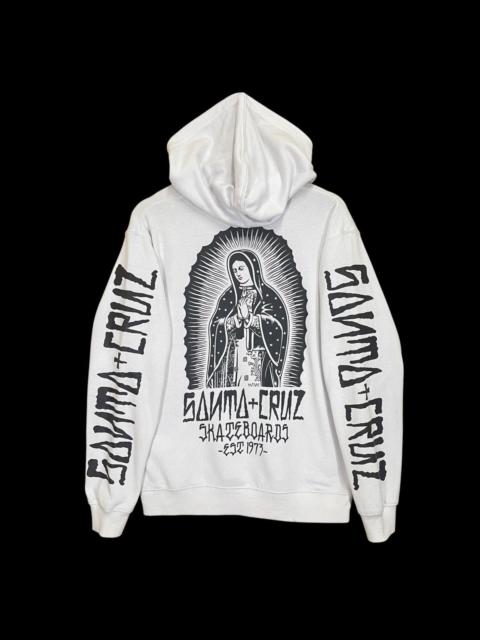 Other Designers Santa Cruz Skateboards - Santa Cruz Skaterboards Big Logo Pullover Hoodie
