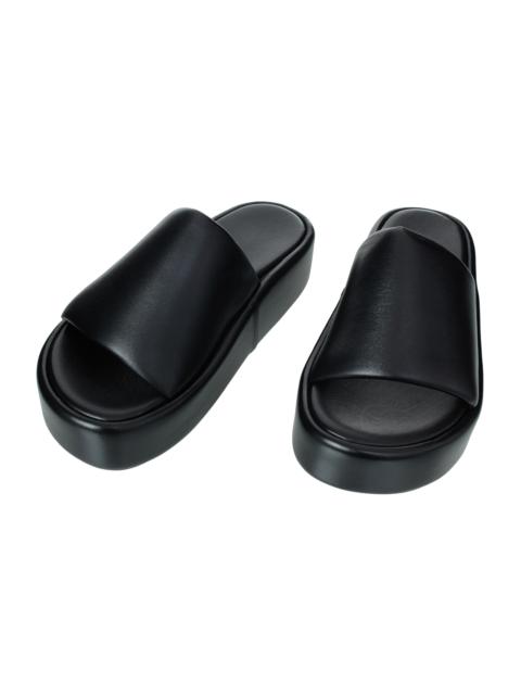 BALENCIAGA RISE LEATHER SANDALS