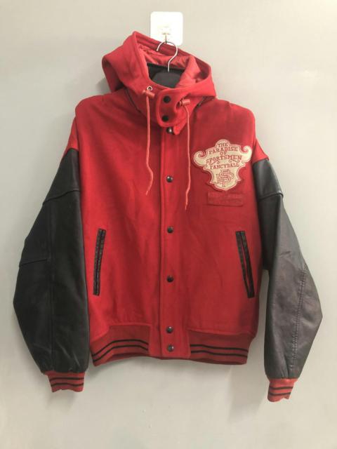 Other Designers Vintage FANCY BALL Varsity Jacket Hoodie Leather